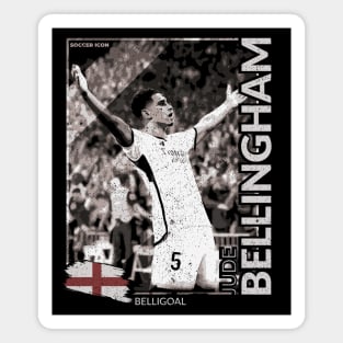 Bellingham - Street Art - Soccer Icons Magnet